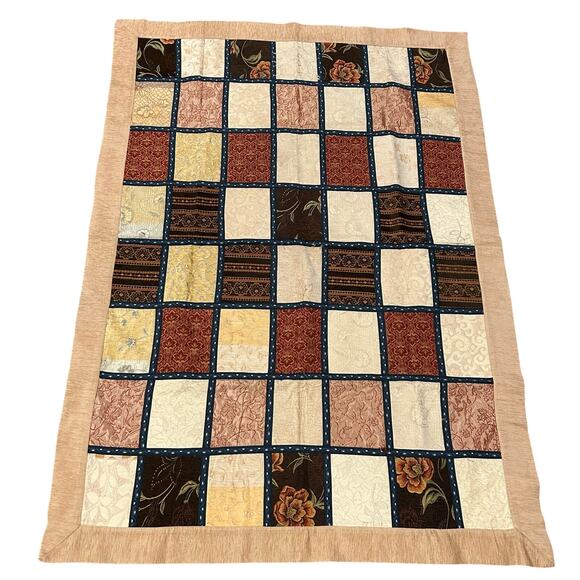 Anatolia Corporation Quilt 81"x58"‎ From Turkey - Picture 1 of 7